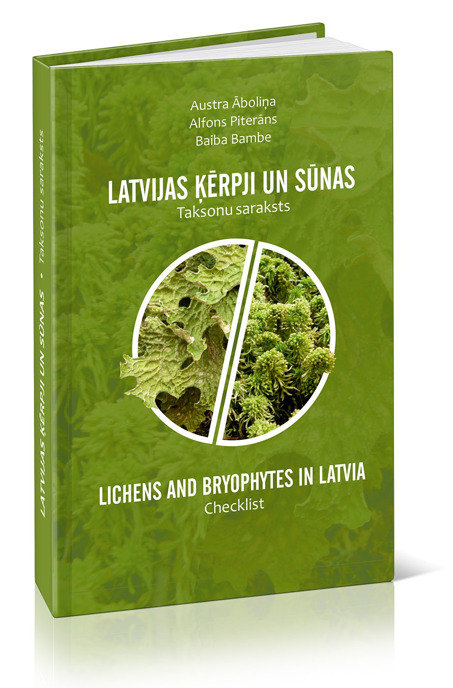 2015 Monografija Latvijas kerpji un sunas Taksonu saraksts vaks