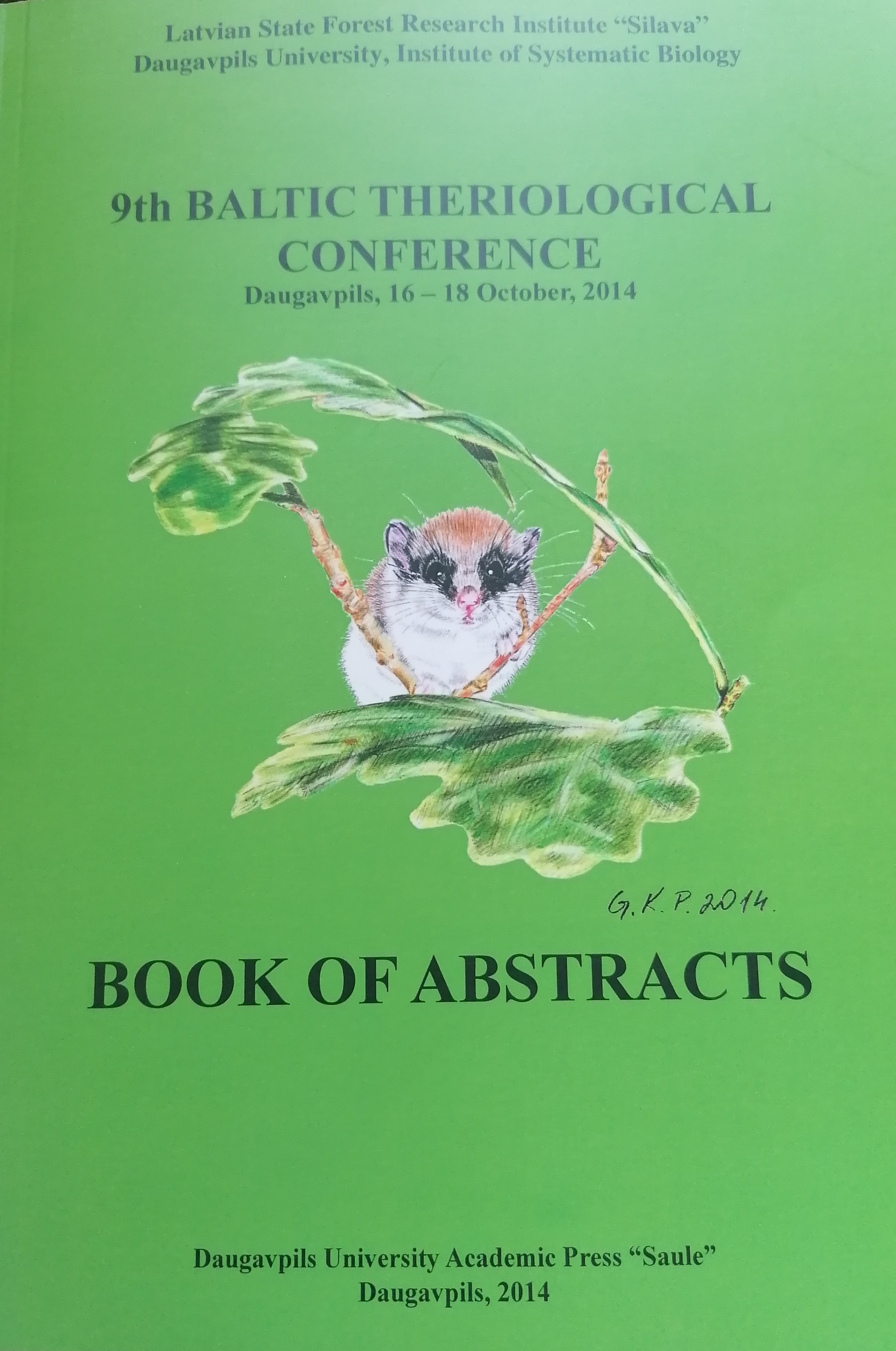 9BTC 2014 Abstract Book